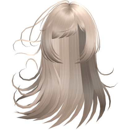 Blonde Long Layered Wispy Windy Hair Roblox item