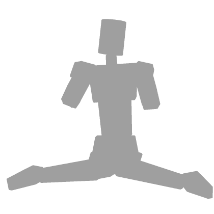 cute legs crossed sitting animation thumbnail
