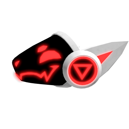 Emissive Protogen Visor | Red/White VAR1