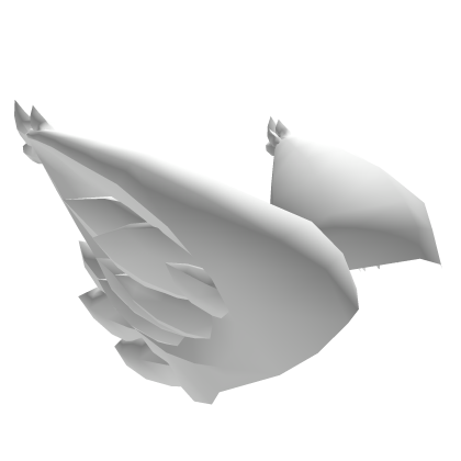 Protogen Ears | White PBR Roblox item