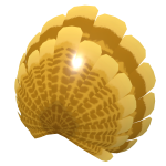 [PBR] Large Golden Turkey Tail