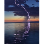 stormy lightning
