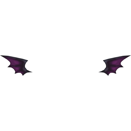 vampire halloween bat ears hairclips gothic purple
