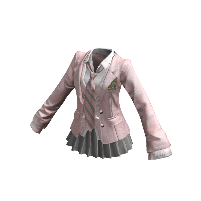 ♥Y2K Preppy School Uniform_Pink♥