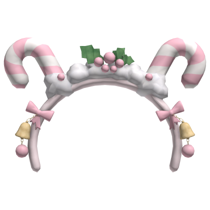 Cute Candy Cane Headband Christmas