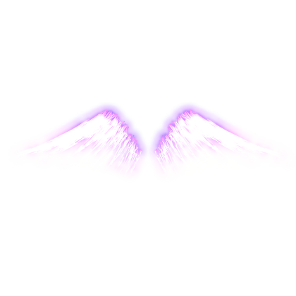 Glowing Ethereal Stellar Wings - Purple Roblox item