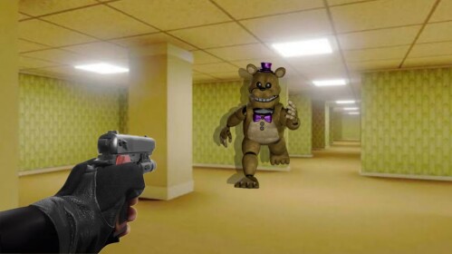 Fast Fredbear in backroons