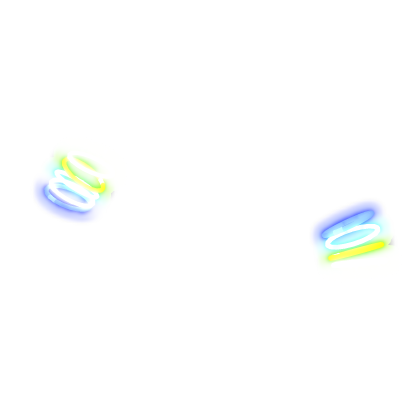 ꒰emissive꒱ frutiger aero glowstick bracelets