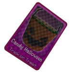 [🌟] Candy Halloween Trading Card