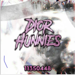 dior hunnies.