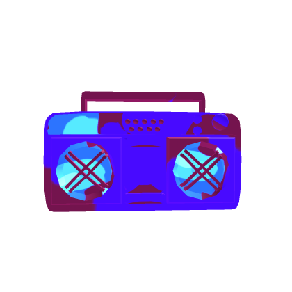 Red&Neon Boombox