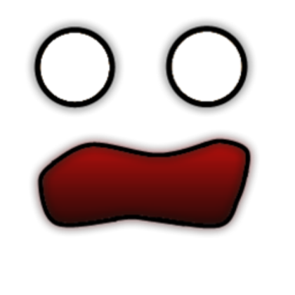 ~Shaded~ ZOMG Face Roblox decal