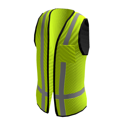 Greenish-Yellow High-Visibility Vest