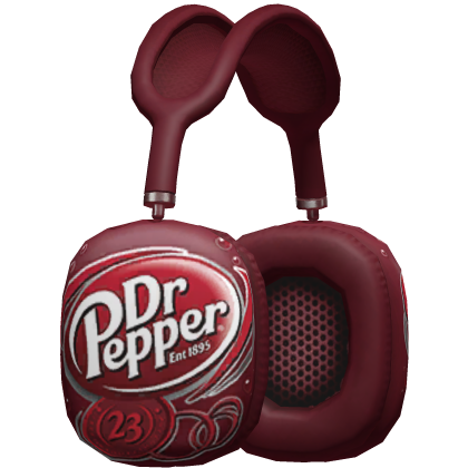 Cutesy Dr. Pepper Soda Headphones thumbnail
