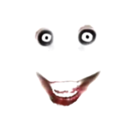 Jeff The Killer's face Roblox decal