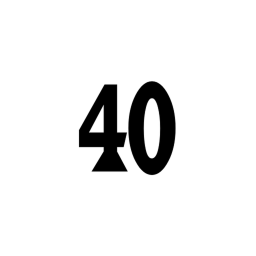 40%