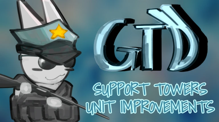 [🧨SUPPORT TOWERS🧨] Gubby Tower Defense