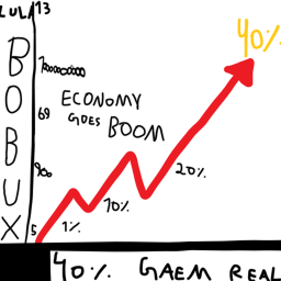 40% of economy goes BOOM