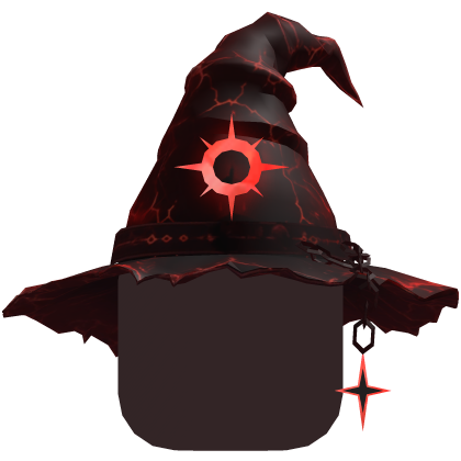 Red Wizard Witch Hat Roblox item