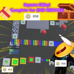 🧗SQUARE OBBY!🆕 |Easy/Hard obby|(ENDPRIZE🌟)