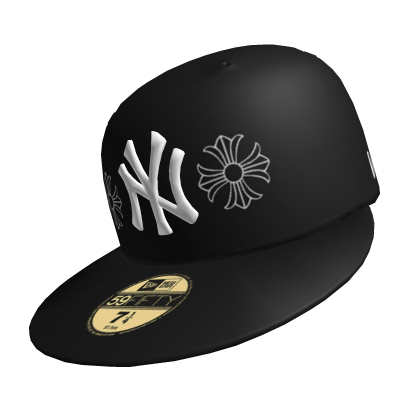 NY Yankee Fitted Sideways Cap Roblox item