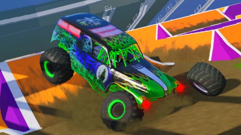 (💥CRASH!!) Monster Trucks Game