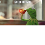 Goofy burger