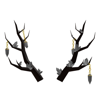 Amethyst Antlers (White) Roblox item
