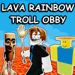 LAVA RAINBOW TROLL OBBY! 🔥 (NEW)