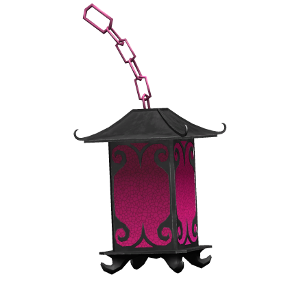 pink halloween waist gothic lantern