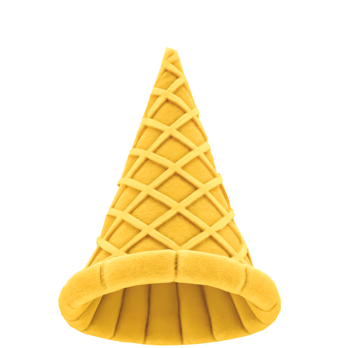 Plush Waffle-Texture Cone Hat