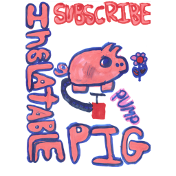 Come see Inflatable Pig