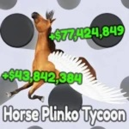 Horse Plinko Tycoon 🐎🎲 official Roblox game thumbnail