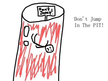 DON'T JUMP IN THE PIT! (Upd 1 Cars)