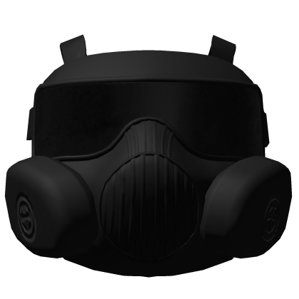 SCP MTF Alpha 1 Gas mask (Black) Roblox item
