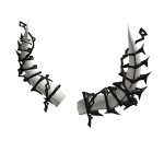 [USE CODE: SHWP] 99% OFF🎉 Spiked  Horns White