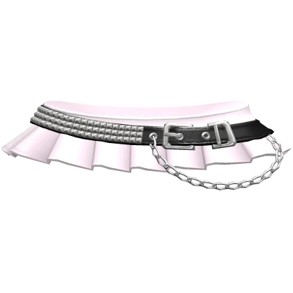 Nana Osaki Anime Gothic Pink Skirt with Stud Belt | Roblox Item