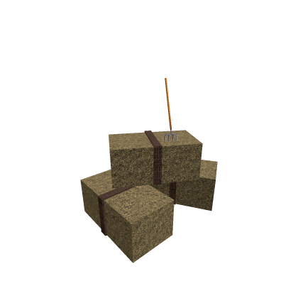 Pack of hay bales