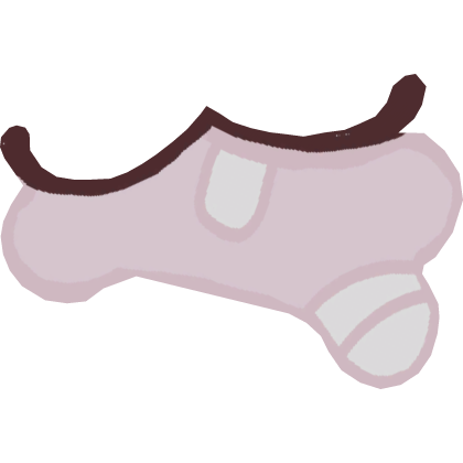 cute silly anime mouth [pink] 
