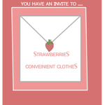 Strawberries Convenient Clothing