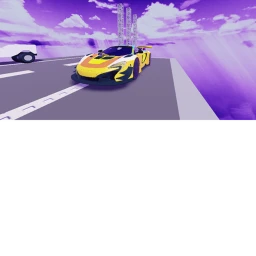 easy super car obby icon