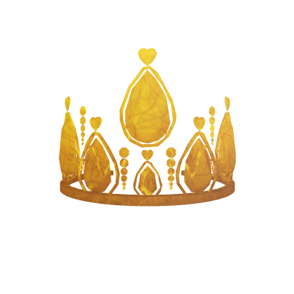 Glowing Full Golden Gemstone Tiara