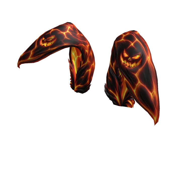 Molten Pumpkin Bunny Ears