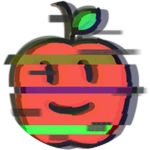Glitched Apple