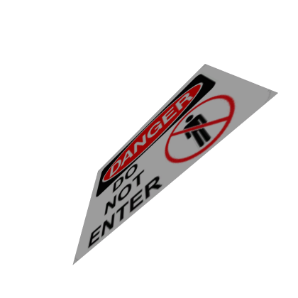 Danger sign