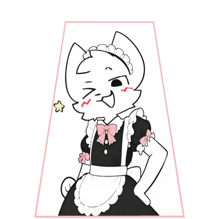 Cute Furry Maid Cape