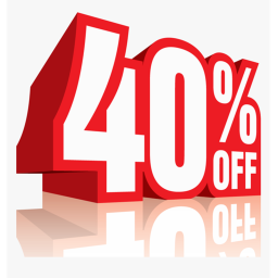 Save 40% on any accessories you buy!