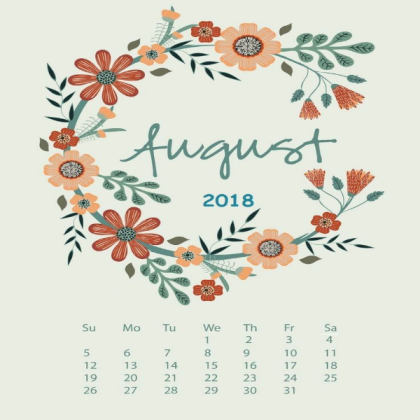 Cute calendar for bloxburg Roblox decal