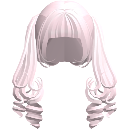 pink lolita pigtail curly Roblox item