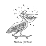 Pelican Skating